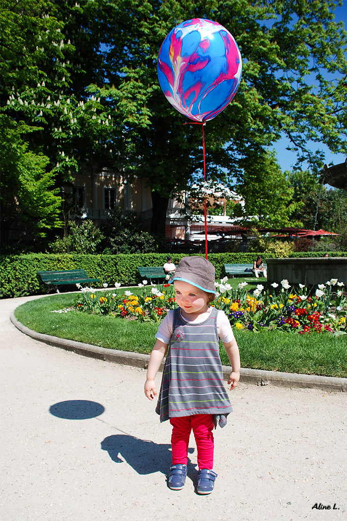 Aline - L'enfant au ballon