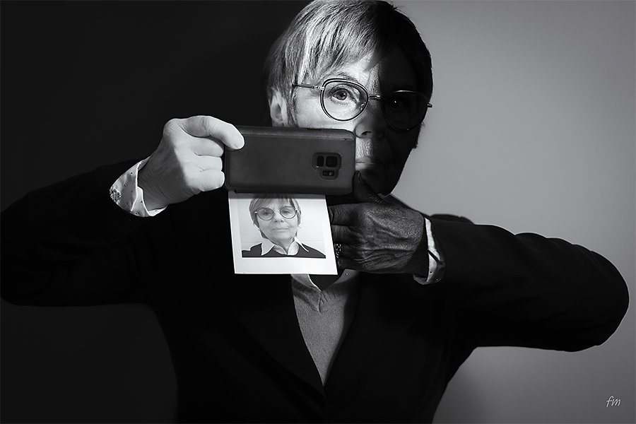Françoise - Warhol Polaroid